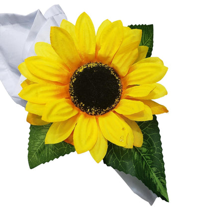 Maison Charlo | Set of 4 Sunflower Napkin Rings