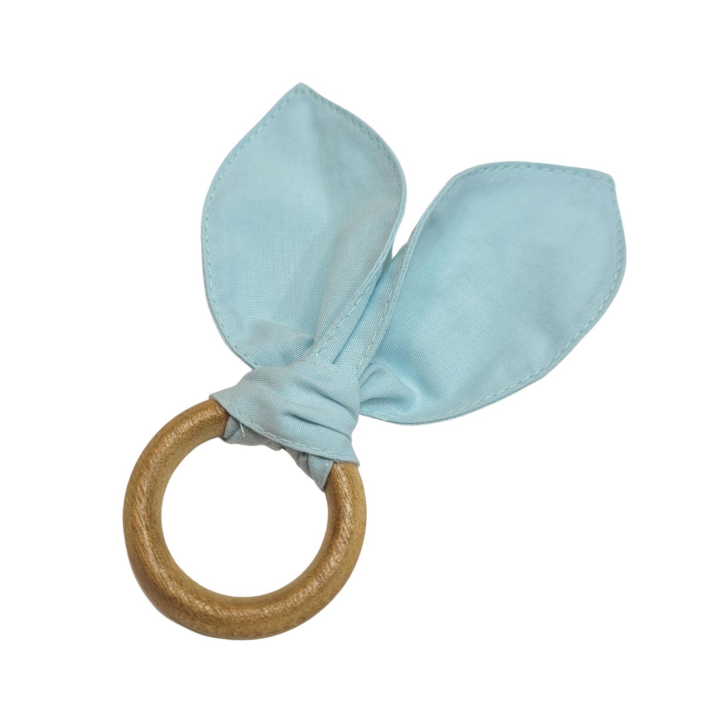 Maison Charlo | Easter Set of 4 Blue Turquoise  Bunny Ears Napkin Rings | Dining Table Decor