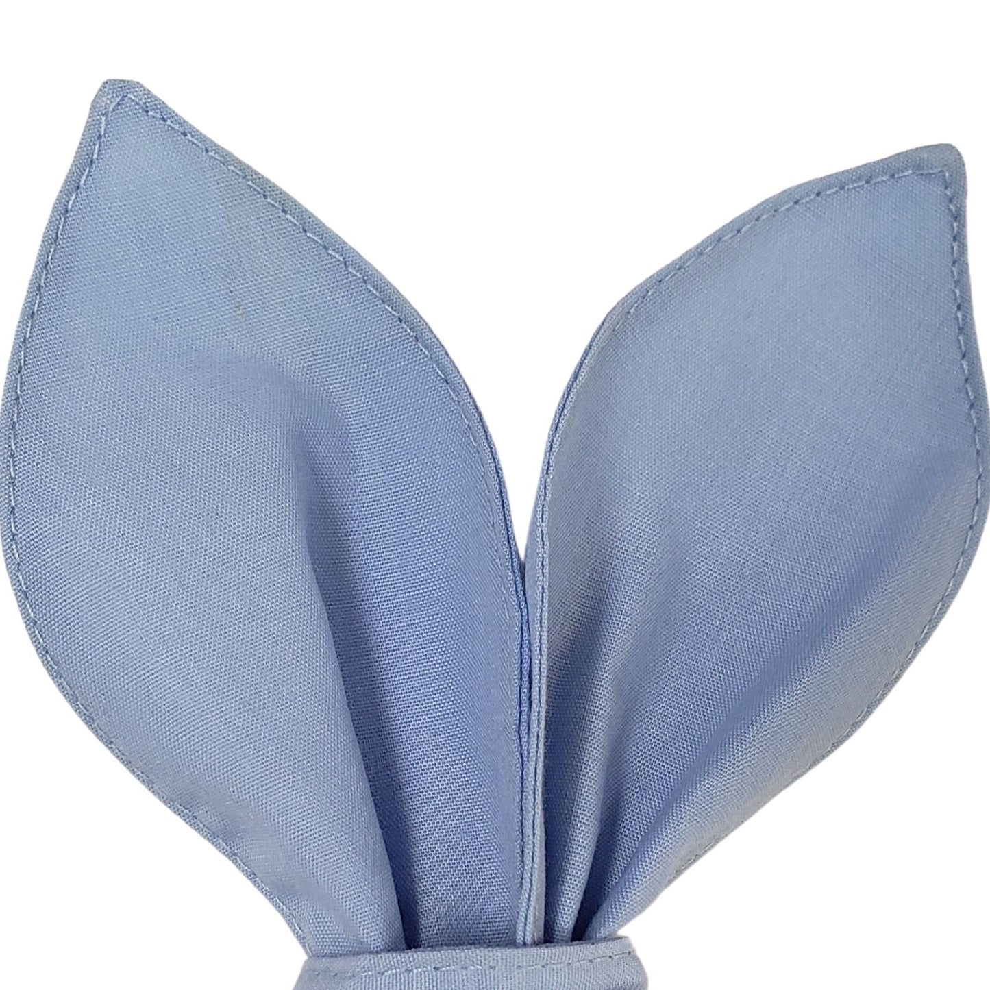 Maison Charlo | Easter Set of 4 Blue Sky Bunny Ears Napkin Rings | Dining Table Decor