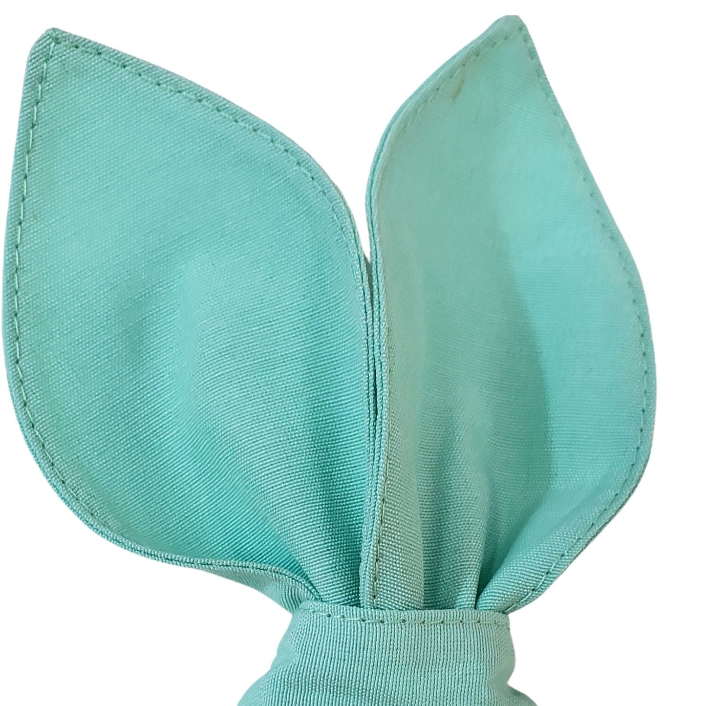 Maison Charlo | Easter Set of 4 Maldivas Green Bunny Ears Napkin Rings | Dining Table Decor