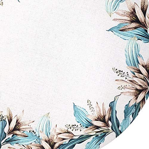 Charlo's Set of 4 Round Placemats Covers 14 Dia inch Pure Beauty