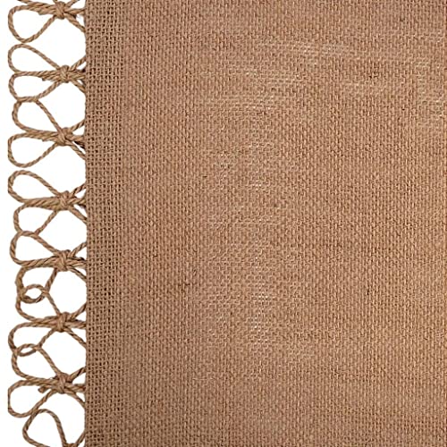 Charlo's Set of 4 Sustainable Rectangular Braided Jute Placemats 18" x12"