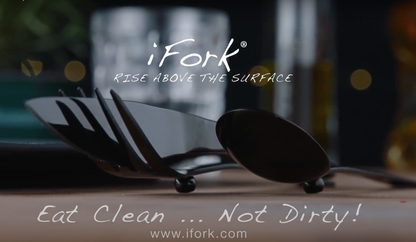 iFork - Set of 5 Stainless Steel Cutlery Flatware Collection - handcrafted 15 piece