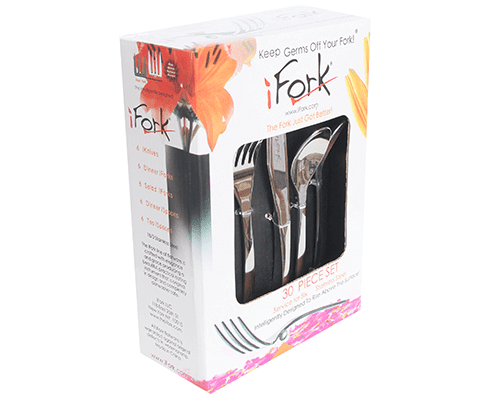 iFork Line Handcrafted 30 Piece Set - Ball Design