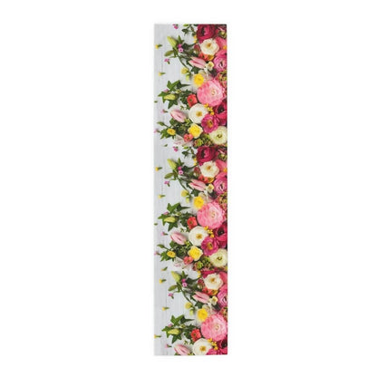 Table Runner Garden Flowers Design