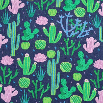 Charlo's Set of 4 Round Placemats Covers Rose Green Cactus 14 Dia inch