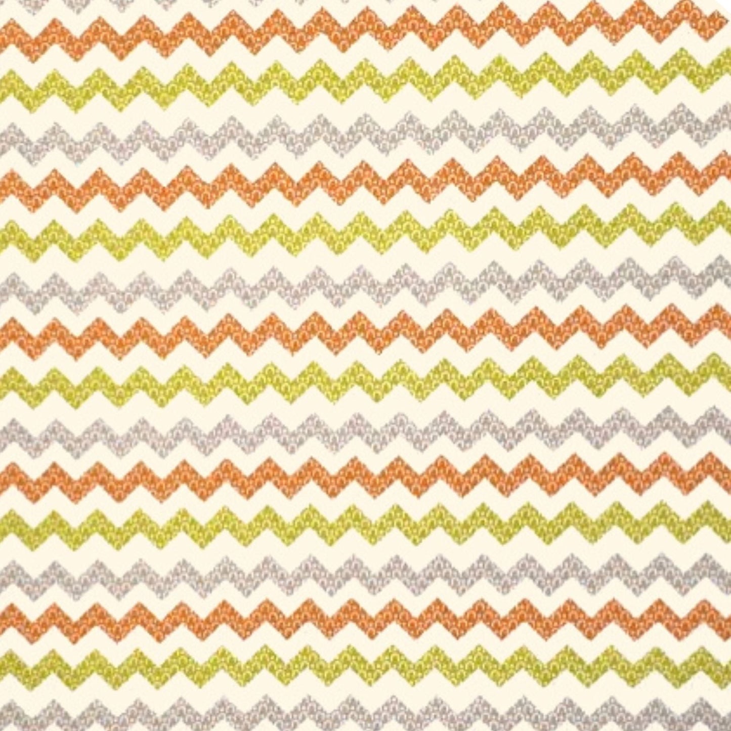 Charlo's Set of 4 Round Placemats Covers Paint ZigZag 14 Dia inch