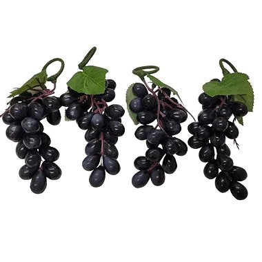 Maison Charlo | Set of 4 Grape Victoria Purple Prime Party Napkin Rings for thanksgiving, events, party, wedding