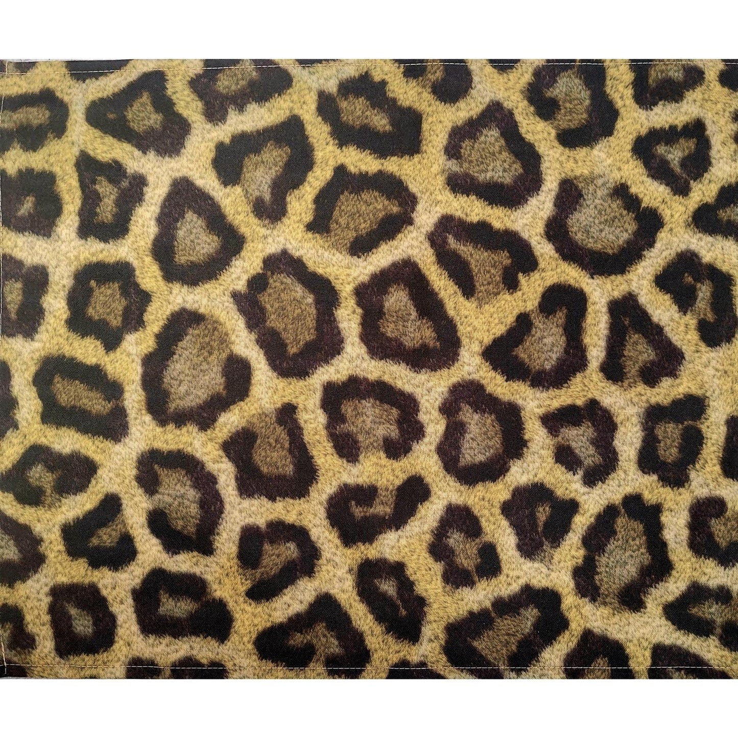 Set of 4 Waterproof Rectangular Placemats Wild Jaguar 17X13